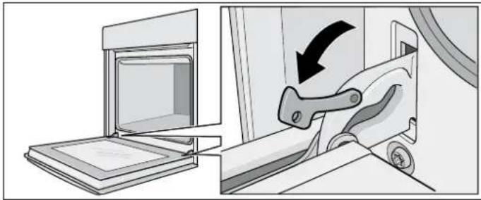 CONSTRUCTA CH232253 - Removing the appliance door - 1