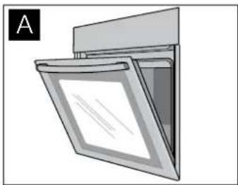 CONSTRUCTA CH130223 - Removing the appliance door - 2