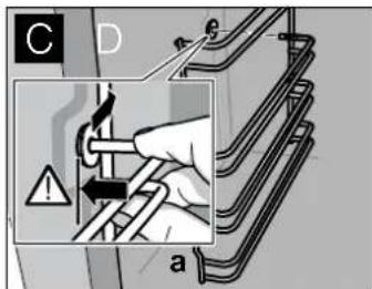 CONSTRUCTA CH130293 - Risk of burning due to hot components in the cooking compartment! - 3