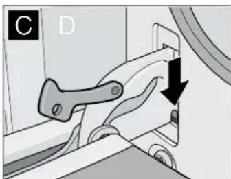 CONSTRUCTA CH130293 - Accrocher la porte de l'appareil - 1