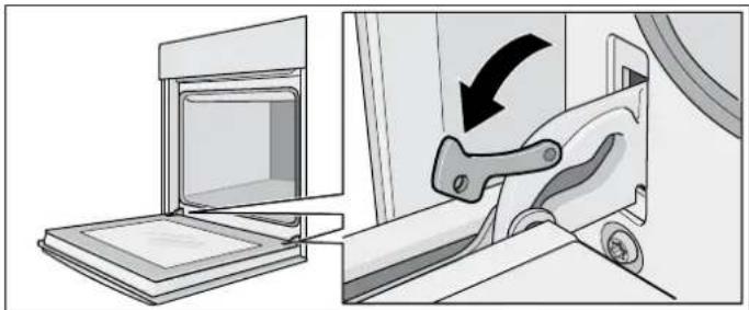 CONSTRUCTA CH130293 - Removing the appliance door - 1