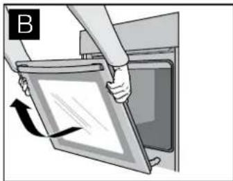 CONSTRUCTA CH130293 - Removing the appliance door - 3