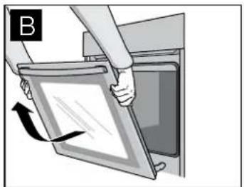 CONSTRUCTA CH110290 - Removing the appliance door - 3