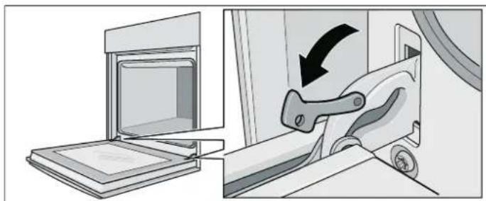 CONSTRUCTA CH110253 - Removing the appliance door - 1
