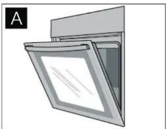 CONSTRUCTA CH110253 - Removing the appliance door - 2