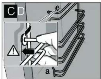CONSTRUCTA CF232553 - Risque de brûlure du aux pieces chaudes de le compartment de cuisson! - 3
