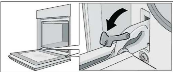 CONSTRUCTA CF232553 - Removing the appliance door - 1