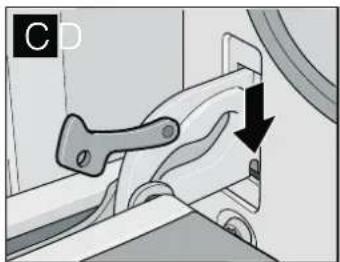 CONSTRUCTA CF232553 - Accrocher la porte de l'appareil - 1