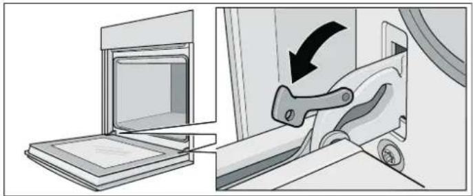 CONSTRUCTA CF232553 - Décrocher la porte de l'appareil - 1