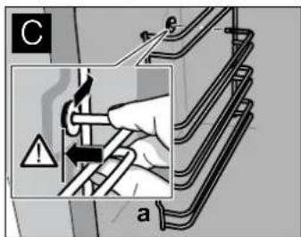 CONSTRUCTA CF232550 - Risque de brulure du aux pieces chaudes de le compartment de cuisson! - 3