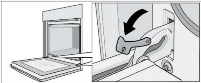 CONSTRUCTA CF232550 - Removing the appliance door - 1