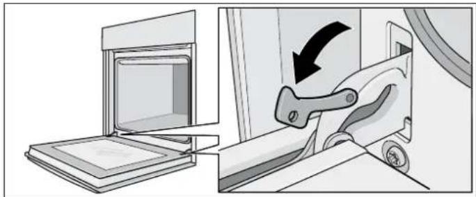 CONSTRUCTA CF230253 - Removing the appliance door - 1