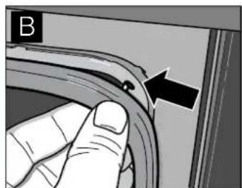 CONSTRUCTA CF230253 - Changing the door seal - 2