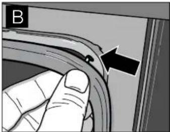 CONSTRUCTA CF232520 - Changing the door seal - 2