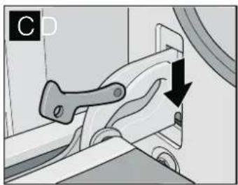 CONSTRUCTA CF132553 - Accrocher la porte de l'appareil - 1