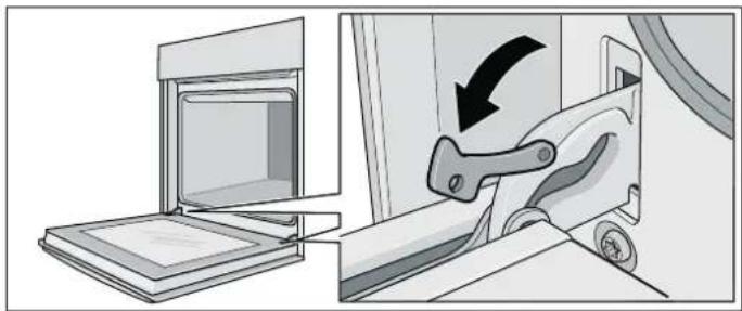 CONSTRUCTA CF132553 - Removing the appliance door - 1