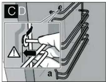 CONSTRUCTA CF132553 - Risk of burning due to hot components in the cooking compartment! - 3