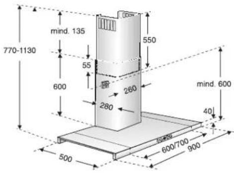 CONSTRUCTA CD96350 - ⚠ Potete acquistare presso il fornitore specializzato il set di montaggio completo. - 2