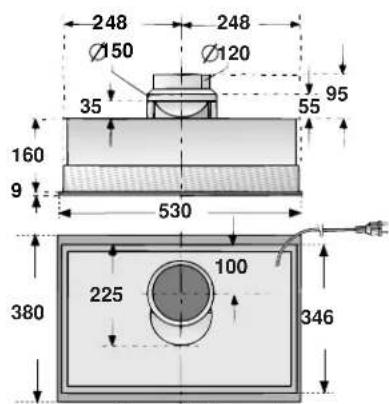 CONSTRUCTA CD75131 - Für den Einbau müssen je nach Variente folgende Ausschnitttevorhanden sein: - 4
