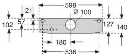 CONSTRUCTA CD11350 - Befestigung an der Wand - 2
