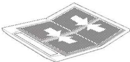 CONSTRUCTA CD11350 - Retrait et mise en place des filtres àGRAISSÉ en métal (Voir le retrait et la mise en place du filtré àGRAISSÉ en feuitre): - 1
