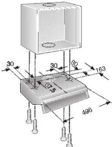 CONSTRUCTA CD11350 - Montaje de la campana en un armario superior - 1