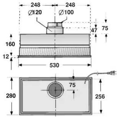 CONSTRUCTA CD77130 - En vue de l'encastrement et suivant la variante, il faudra avoir préalablement réalisé les découvertes suivantes: - 2