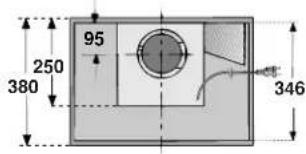 CONSTRUCTA CD77130 - Urtagets matt vid inbyggnad beroende pa modell: - 6