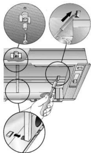 CONSTRUCTA CD75130 - Cappe aspiranti con due cassette filtro: - 1