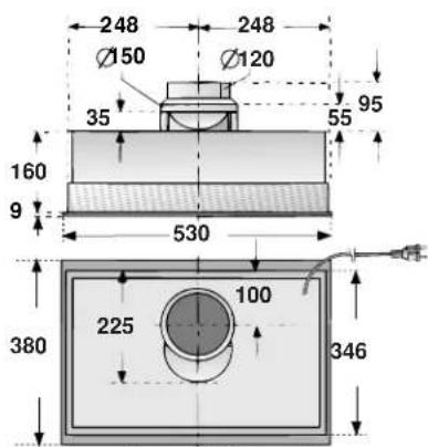 CONSTRUCTA CD75130 - Für den Einbau müssen je nach Variente folgende Ausschnitttevorhanden sein: - 4
