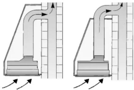 CONSTRUCTA CD70130 - Funcioncimiento con evacuación del aire al exterior - 2