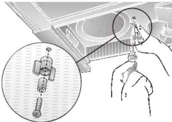 CONSTRUCTA CD50030 - Inserting/removing the filter: - 1