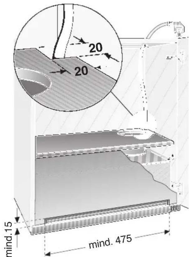 CONSTRUCTA CD50030 - Montera in fläkten i skåpet - 3