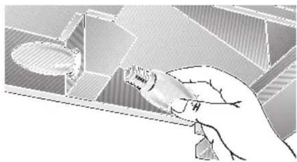 CONSTRUCTA CD50030 - Replacing the light bulb - 1