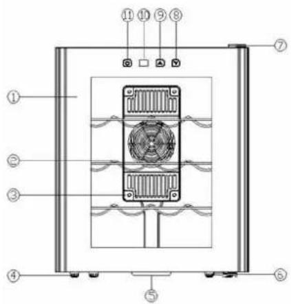 CLIMADIFF VSV12K - DESCRIPTION OF THE APPLIANCE - 1