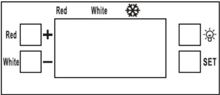 CLIMADIFF VSV120 - Control panel: - 1