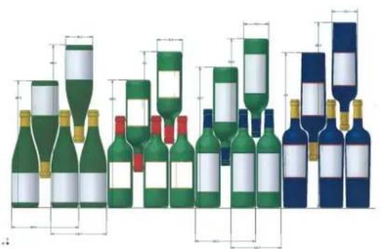 CLIMADIFF VSV120 - Tipos de botellas: - 1