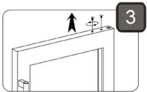 CLIMADIFF PRO147XDZ - Réversibilité de la porte - 3