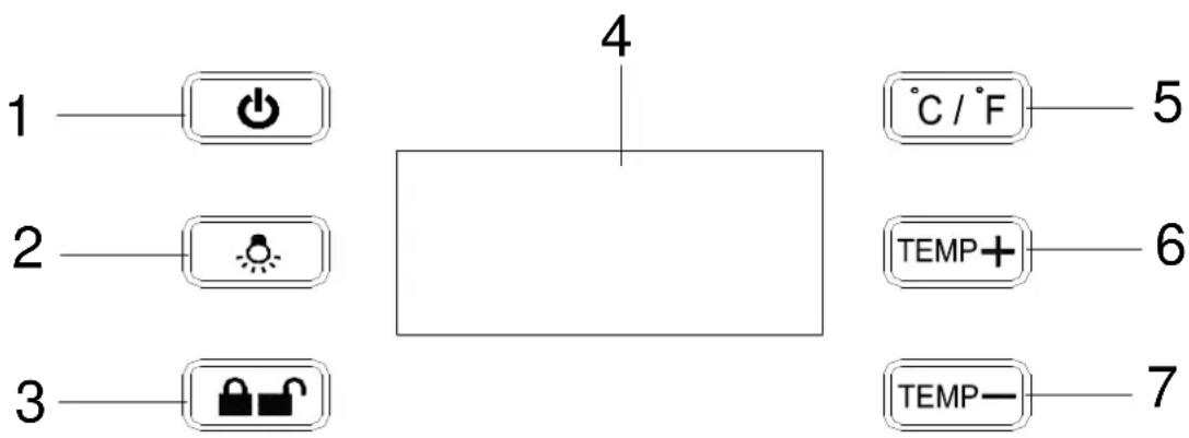 CLIMADIFF CLS160 - Bedieningspaneel - 1