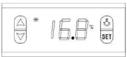△* 16.8 °C SET