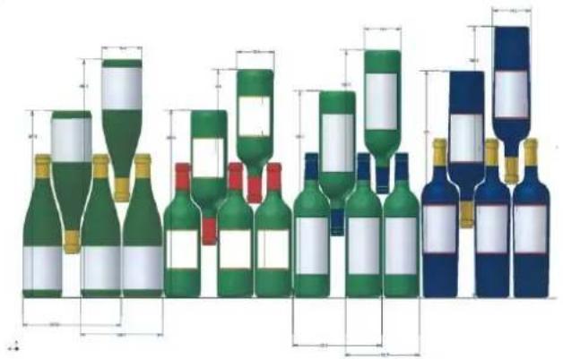 CLIMADIFF CLPG182 - Tipos de botellas: - 1