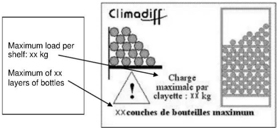 CLIMADIFF CLPG209 - Maximum loading: - 1