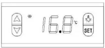 CLIMADIFF CLPG209 - Adjusting the thermostat - 1