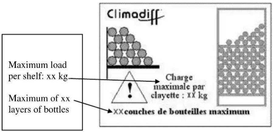 CLIMADIFF CLP170N - Maximum loading: - 1