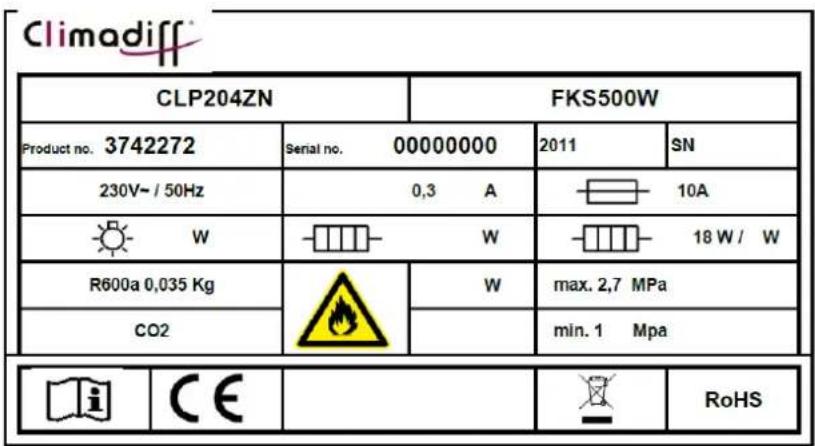 CLIMADIFF CLP170N - 5