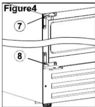 CLIMADIFF CLE51 - Reversing the door: - 4