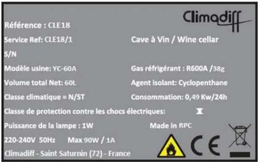 CLIMADIFF CLE51 - 2^ TECHNISCHE DATEN - 1