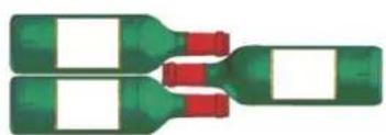 CLIMADIFF CLP204ZN - Types of staggered storage: - 1