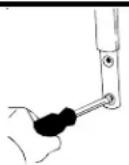 AMANA XRSS 687 BW BB - Full-Length Grab Handles (non-stainless steel) - 2