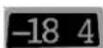 AMANA XRSS 687 BW BB - Display tændt/slukket - 1